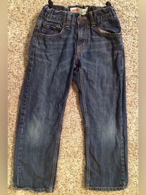 Levi's 505 Blue Jeans Boys Size 8 Regular